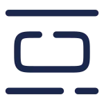 Align Vertical Spacing SVG Icon